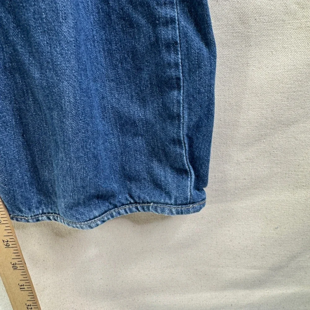True Religion Straight Leg Jeans‎ 38X29 Blue Denim Y2K Streetwear McBling